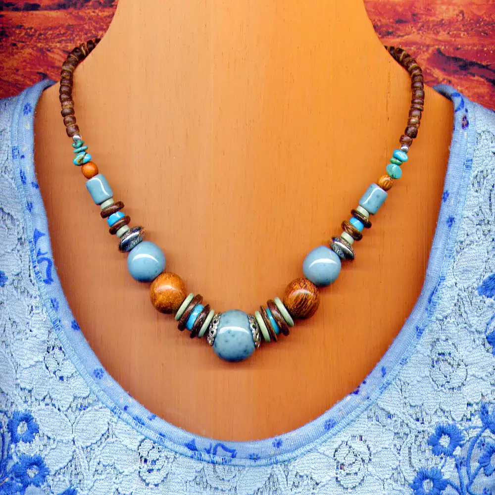collier iriss argenté